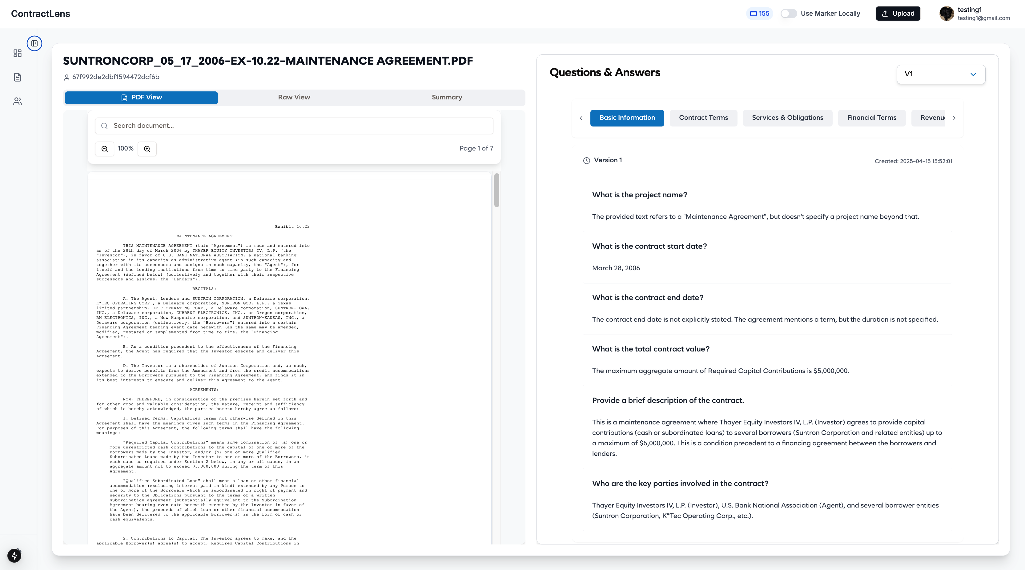 Team collaboration interface